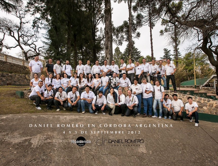 Rodolfo Alaluf en el Seminario Internacional de Fotografía con Daniel Romero en Córdoba Argentina